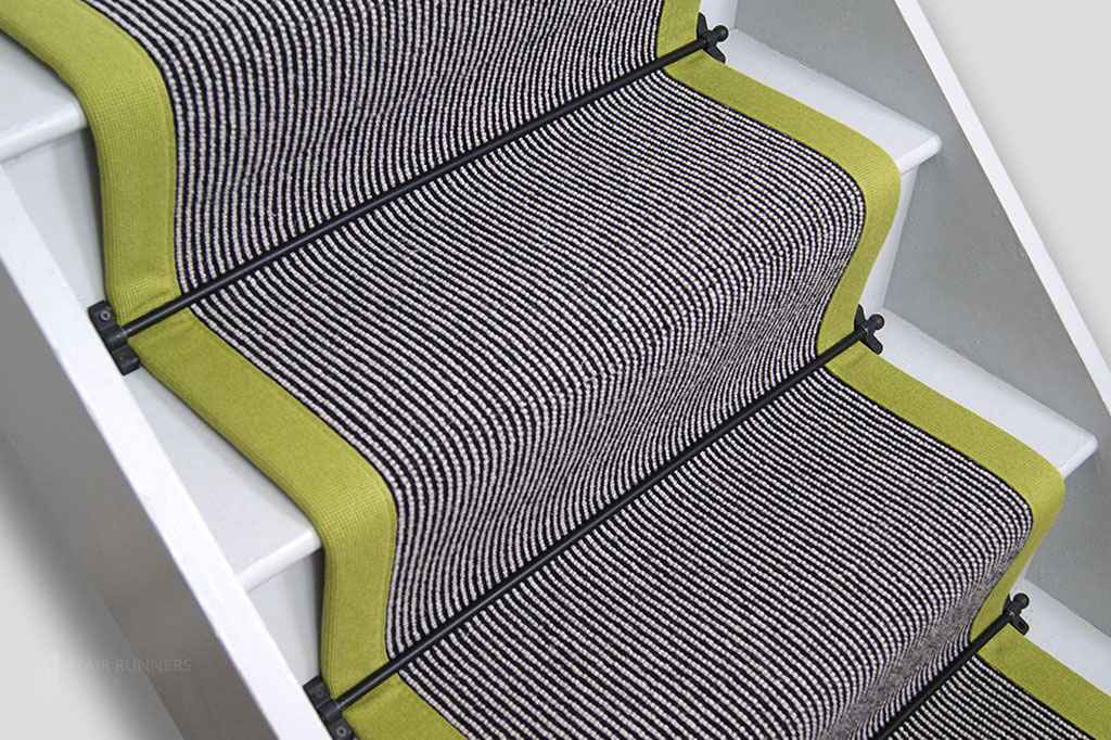 Mini Magpie Wool Striped Stair Runner